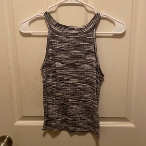 Simple gray holster top